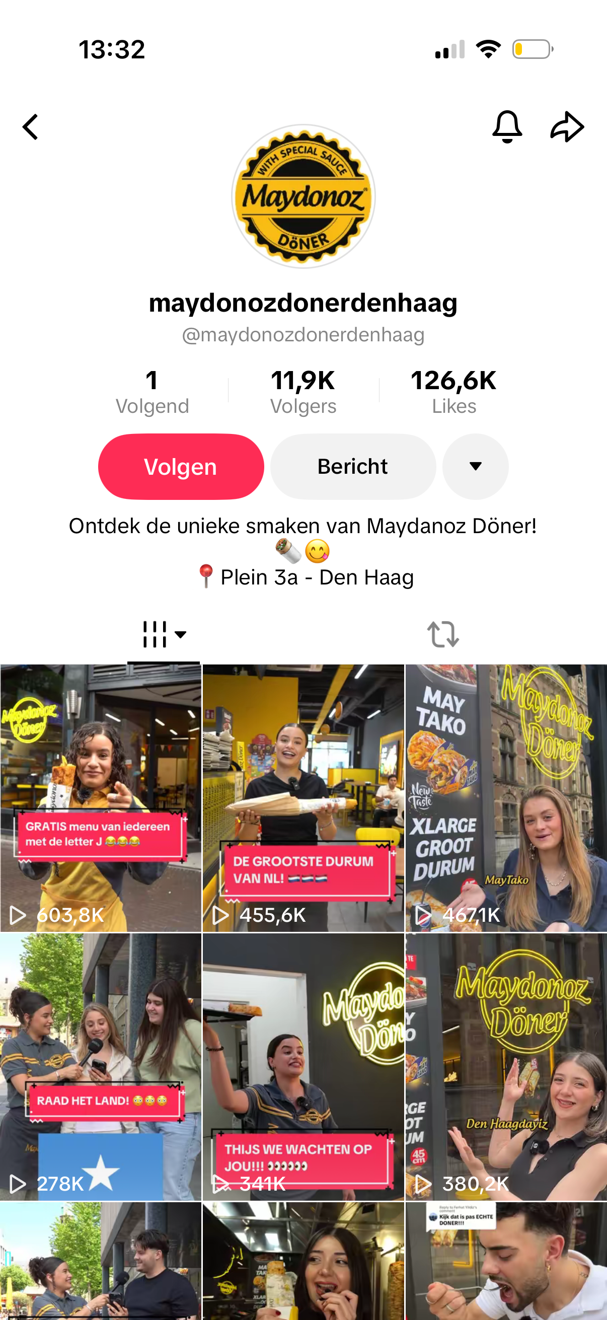 Maydonoz TikTok profiel